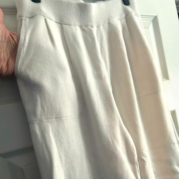 ANRABESS Women's Two Piece Knit Sweater Crop Top Pants Matching Sweatsuit, sz L - Picture 9 of 11